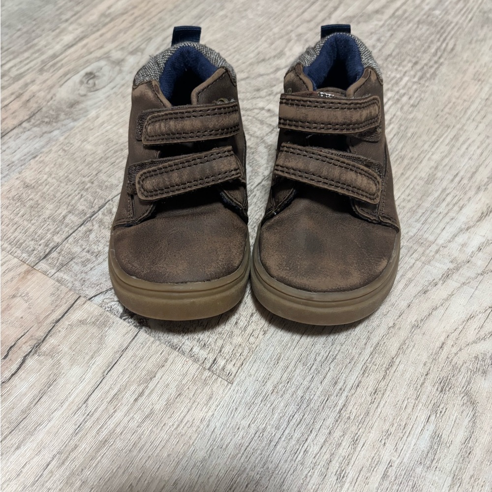 Cat & Jack Brown Kids Sneakers with Velcro